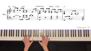 Winter Wonderland & Christmas time is here / Piano Cover / Sheet