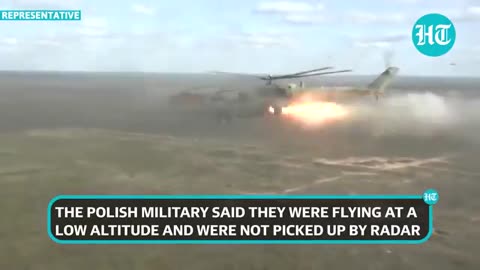 Russian Ally Belarus' Military Choppers Enter Poland; NATO Briefed, Warsaw Rushes Troops To Border