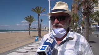 Avanza el parcelamiento de la playa de Benidorm