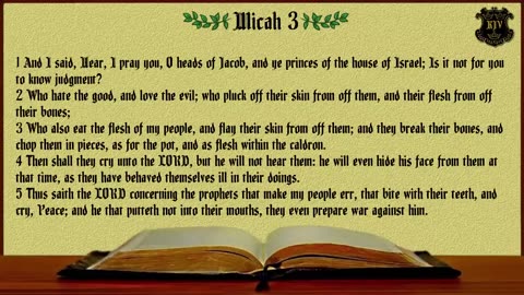 (33) - Micah (KJV) Dramatized With Words