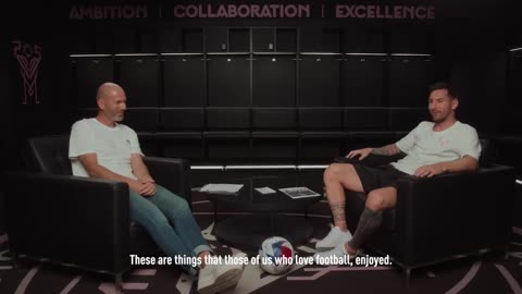 Zidane meets Messi | Legends Chat