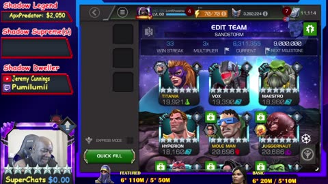 Arena and Chill | Grind them units! | No Stress | No Drama | Marvel Contest of Champions