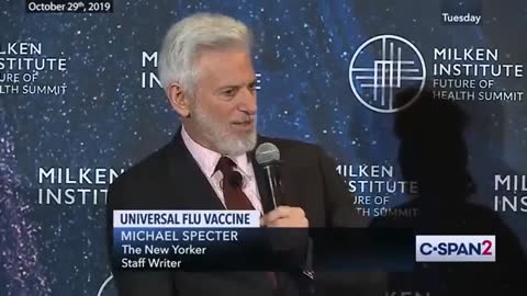 Dr. Fauci & Friends Discussing Universal Flu Vaccine - Excerpts From C-Span 2019