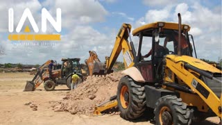 Equipes da IAN Transportes e Serviços trabalhando a todo vapor em varias frentes