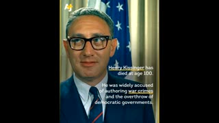 Breaking! Henry Kissinger, secretary of state to Richard Nixon, dies at 100