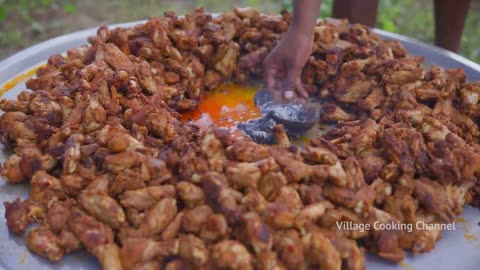 Hand made Coco food making chicken 🍗😀 loli pop