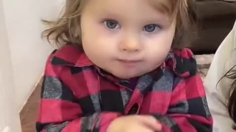 Cute And Funny Baby. Dance Baby