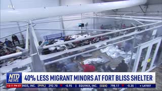 40 Percent Less Unaccompanied Minors at Fort Bliss Shelter