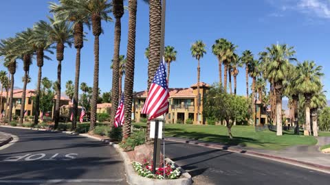 Patriotic Display Marriott Desert Springs Memorial Day