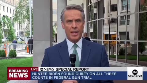 Hunter Biden is found guilty on all three counts in federal gun trial
