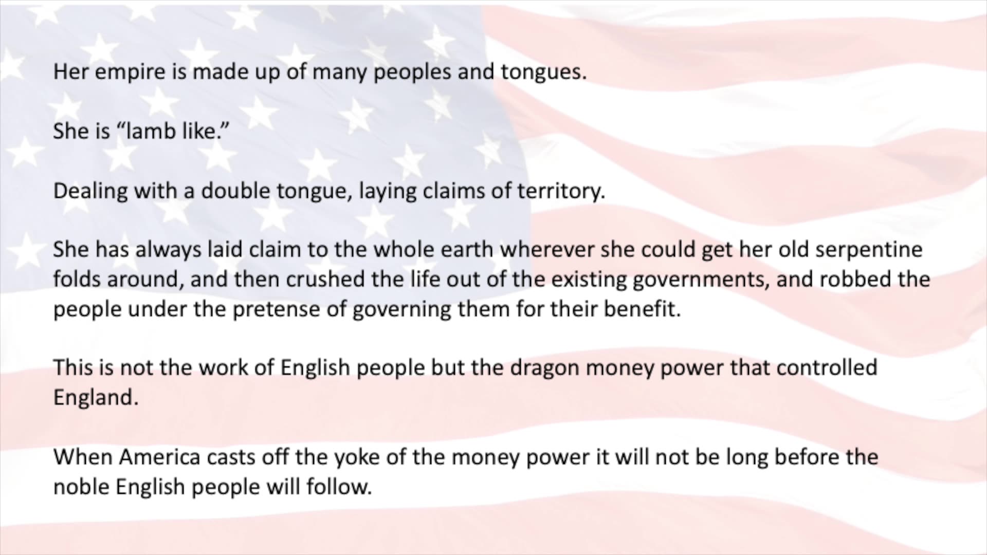 Part 2 - Usury and Interest - Exerpts from the book "What is Coming" by Lyman E Stowe