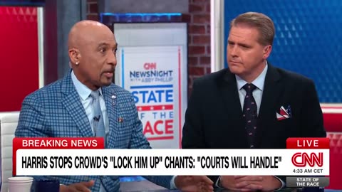 Deep State actor Montel Williams Fake Cries as he sticks up for Kamala Harris