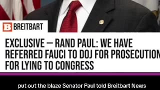 SENATOR RAND PAUL’S OFFICE HAS GONE UP IN FLAMES