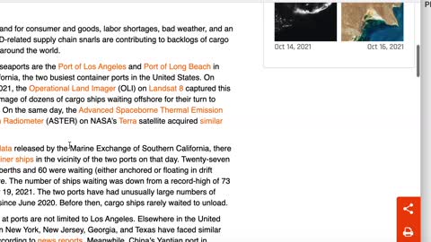 California Ship Supply Chain issues in California Proof of ship locations #californiaTrucks