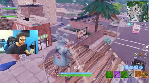 Fortnite gamer's PRANK to other players