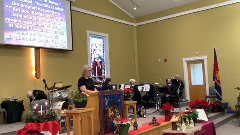 December 17th Sunday Service - Georgina Community Church of the Salvation Army