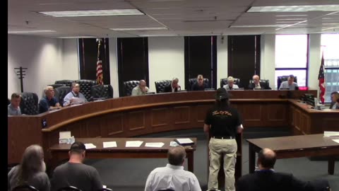 This is War Speech: Wilmington, Ohio city council meeting 7/18/2024