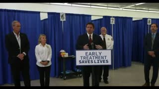 Florida Governor Ron DeSantis Comments On Vaccine Passports