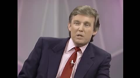 Trump he was handsome when he was young