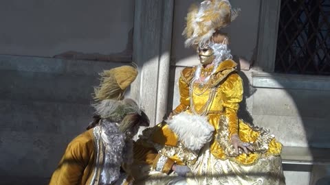 Venice Italy Masked Carnival 2018 Part 7.