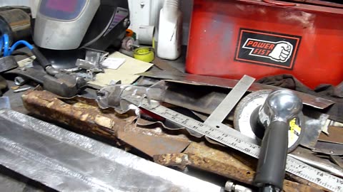 F150 cab corner and floor rust repair Episode 121a