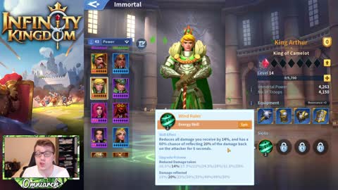 Infinity Kingdom 150 IMMORTAL SUMMONS! Immortal Skill Guide Infinity Kingdom 2021