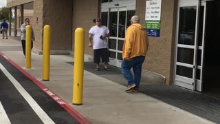 Man Harasses Elderly Veteran For Parking in Fire Lane