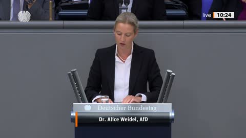 Dr. Alice Weidel Rede vom 07.09.2022 - Bundeskanzler und Bundeskanzleramt