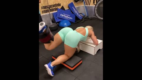 Working out the glutes part 2