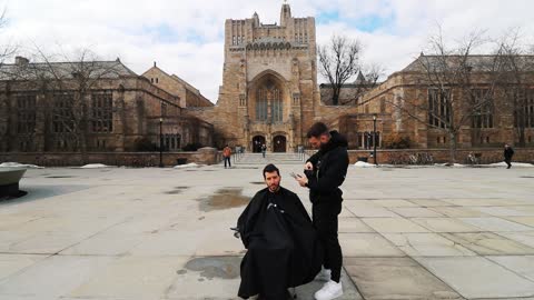Yale University Haircut | #CuttingThroughAmerica
