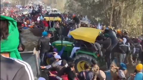 Farmer protest