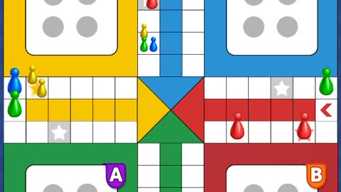 Playing in classic mode 2 vs 2 tournament in the game ludo club data (06/07/2022).