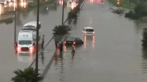 dangerous flood