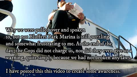 Toronto Marina claims they own the water | Cops called on us!