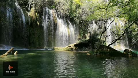 Paceeful waterfall sounds ! Relaxation ! Freshwater Sounds ! Fresh nature sounds