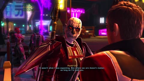 SWTOR Theron Shan Date Night with Male Sith Warrior