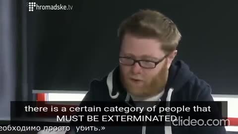Ukrainian Journalist in 2014discussing the need to exterminate 1.5M people in Donbas