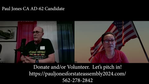 Interview with Paul Jones, 2024 CA AD 62 candidate