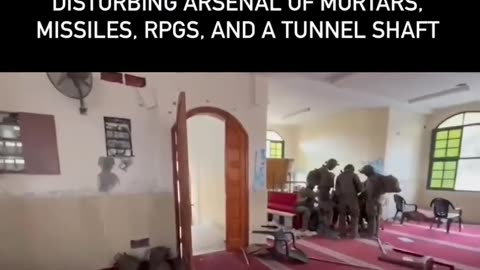 🚀🕌 Israel War | Discovery: Hamas Rocket Arsenal in Gaza Mosque | RCF