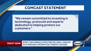 Xfinity and Comcast have a date breach birth