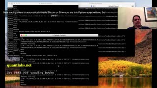 New trading client to automatically trade Bitcoin or Ethereum via this Python script with no 3rd par