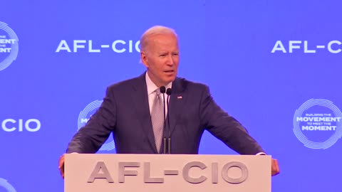 President Biden delivers remarks on the economy at the 29th AFL-CIO Quadrennial Convention