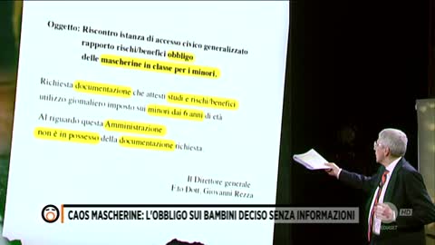 Mascherine: l'obbligo sui bambini deciso senza informazioni