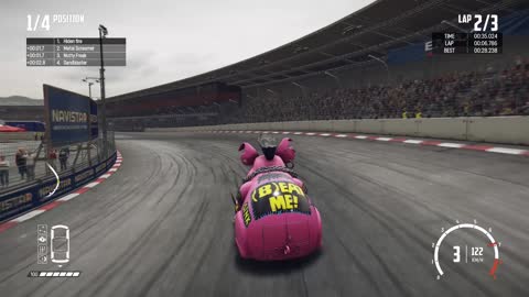 Smoking Pig on Wreckfest.