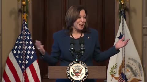 WILD VIDEO: Kamala appears to be DRUNK rambling about she supports restricting the Second Amendment