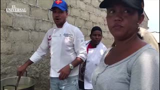 Roosevelt Morales reparte amor en El Pozón