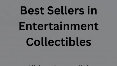 Best Sellers in Entertainment Collectibles