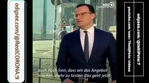 Jens Spahn erklärt das TESTEN Coronatest