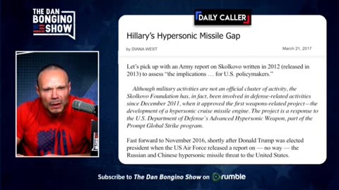 Hillary clinton and ties Russia hypersonic technology and heres the connections
