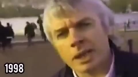 David Icke in 1998 with Warnings of Today